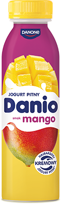 jogurt pitny Danio mango