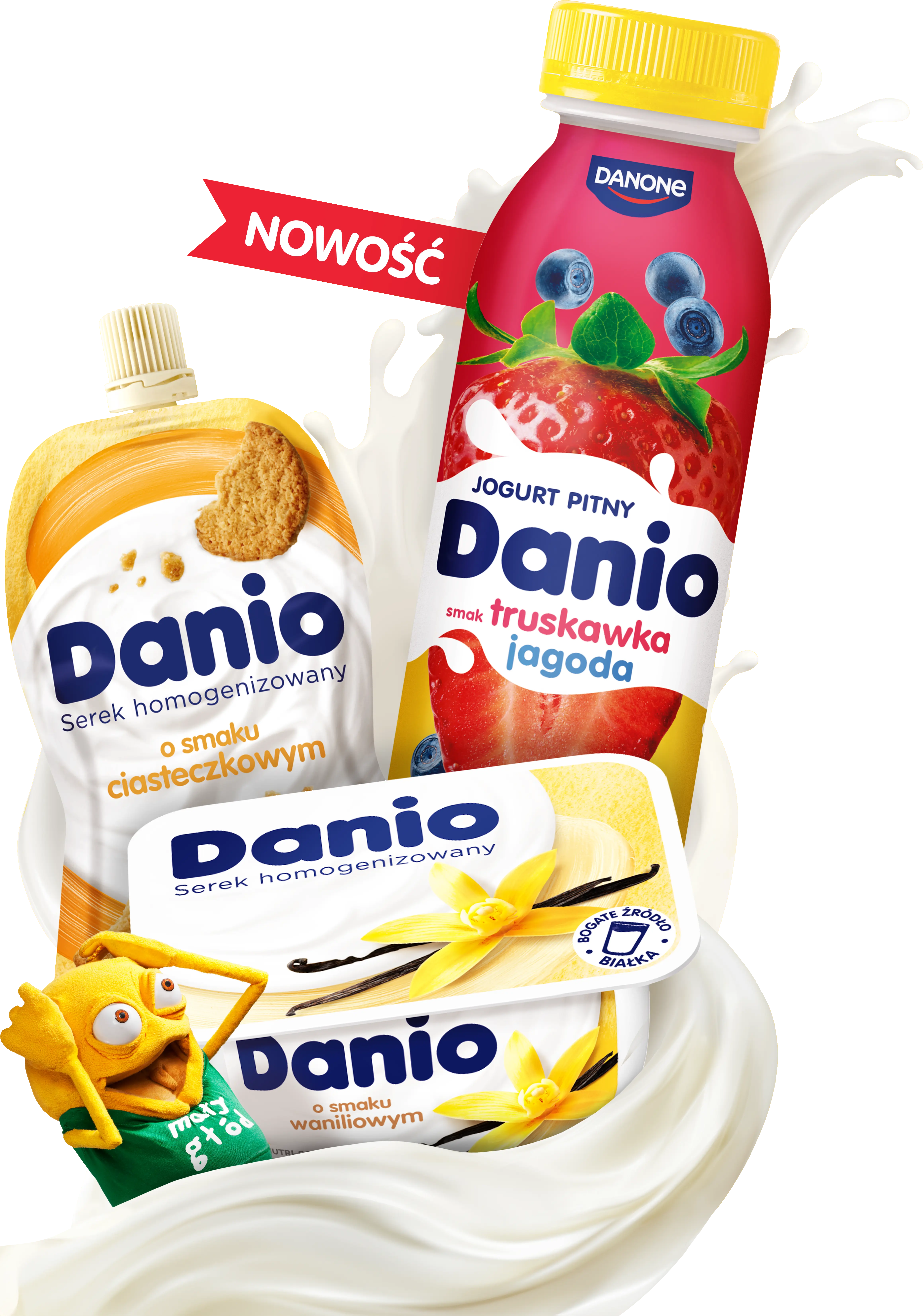 danio pitne wanilia