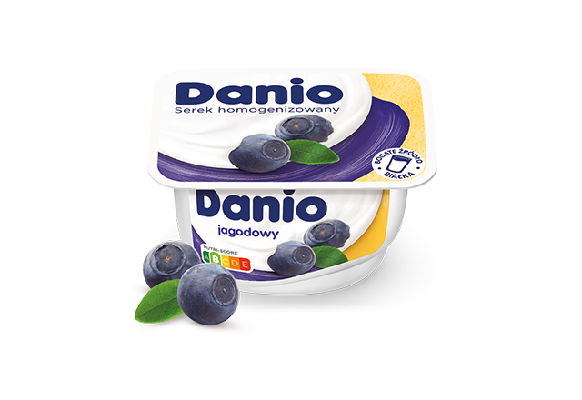Serek homogenizowany Danio jagodowy