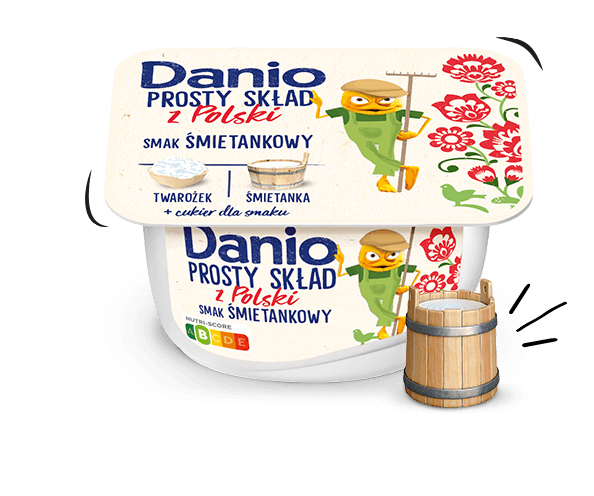 Danio Prosty Smak o smaku Śmietankowym